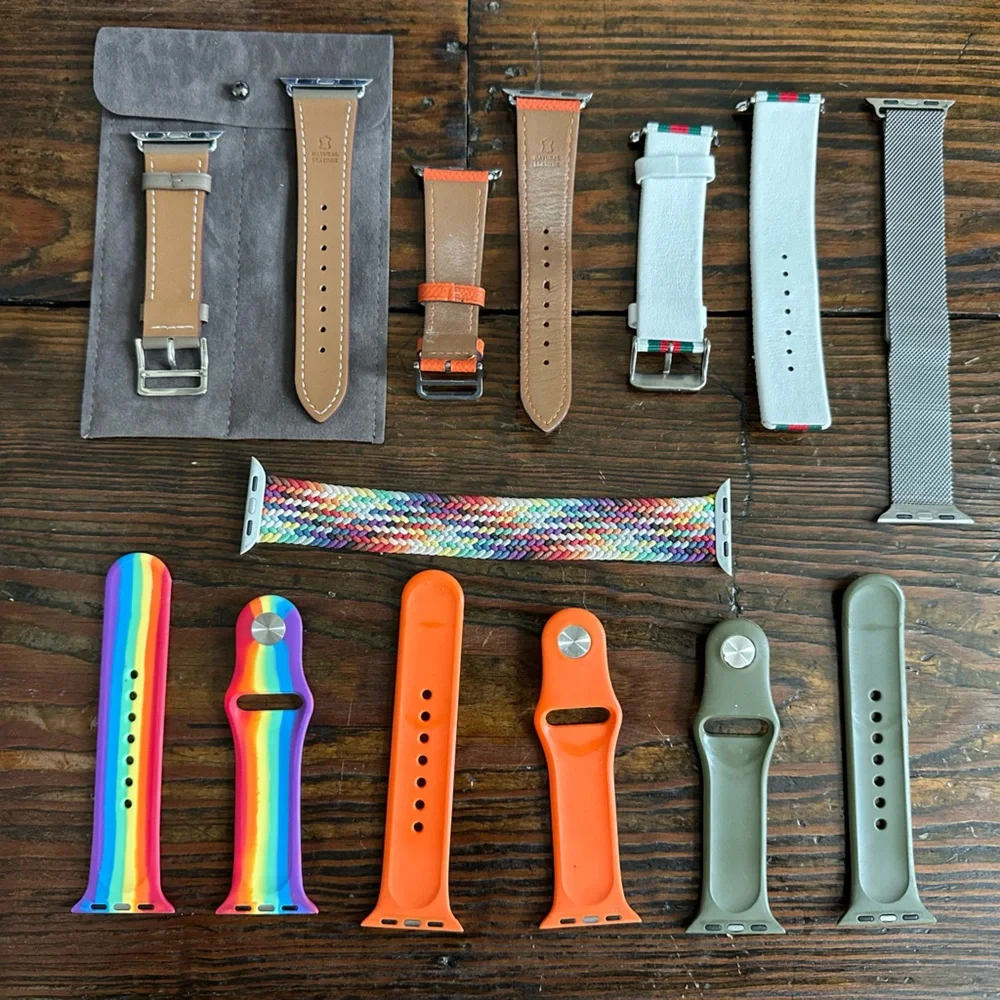 Apple-Compatible 40MM Watch Band 8pc Set
